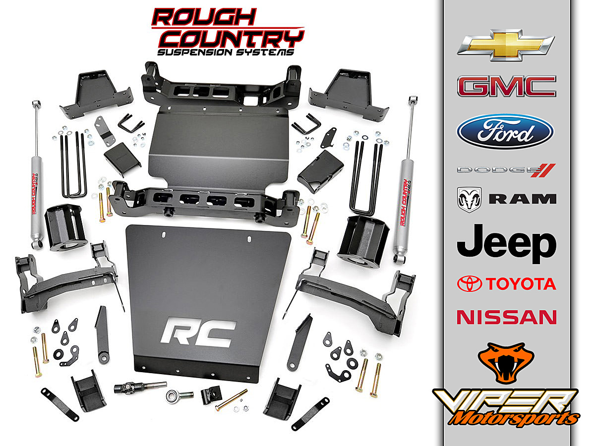 Rough Country Lift Kit Chevy Ford Jeep Dodge & Toyota at Viper Motorsports Weatherford TX