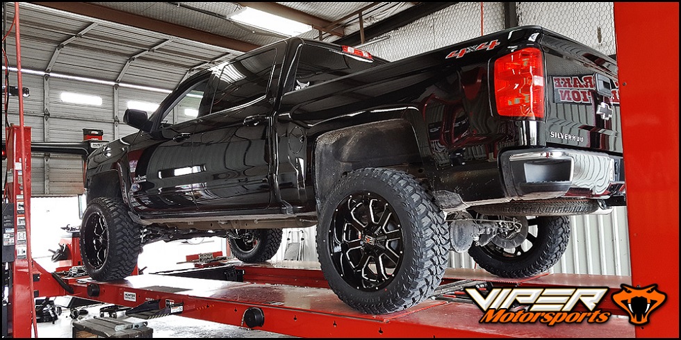 four-wheel alignment on truck